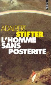 Cover of: L'homme sans postérité