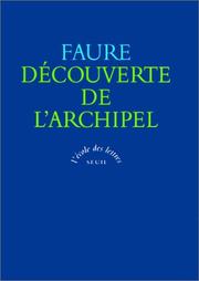 Cover of: Découverte de l'archipel
