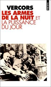 Cover of: Les armes de la nuit