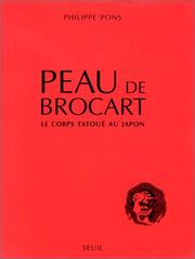 Cover of: Peau de brocart by Philippe Pons