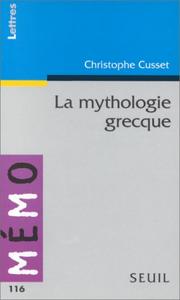 Cover of: La mythologie grecque