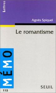 Cover of: Le Romantisme