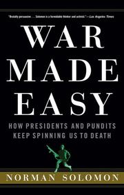 Cover of: War Made Easy by National Research Council (U.S.) Transportation Research Board