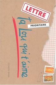 Cover of: Ta Lou qui t'aime by Elisabeth Brami, Béatrice Poncelet