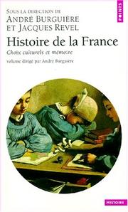 Front cover of Points Histoire by A Burguie<re