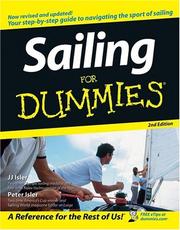 Cover of: Sailing For Dummies (For Dummies (Sports & Hobbies)) by JJ Isler, Peter Isler