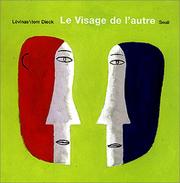 Cover of: Le Visage de l'autre by Emmanuel Levinas, Martin Tom Dieck