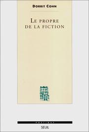 Cover of: Le Propre de la fiction