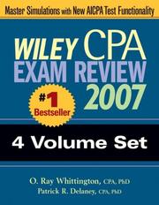 Cover of: Wiley CPA Exam Review 2007 4-volume Set (Wiley Cpa Examination Review (4 Vol Set))