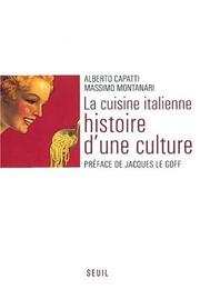 Cover of: La Cuisine italienne : Histoire d'une culture