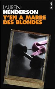 Cover of: Y'en a marre des blondes