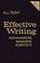 Cover of: Effective writing for engineers, managers, scientists