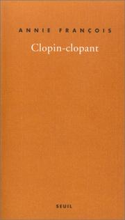 Cover of: Clopin-clopant : Autotabacographie