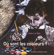 Cover of: Où sont les couleurs ?