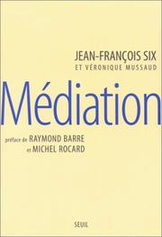 Cover of: Médiation