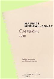 Cover of: Causeries 1948