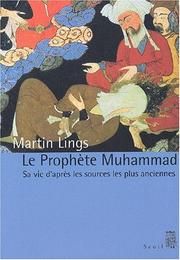 Cover of: Le prophète Muhammad