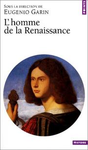 Cover of: L'Homme de la Renaissance