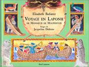 Cover of: Voyage en Laponie de Monsieur de Maupertuis by Élisabeth Badinter, Jacqueline Duhême
