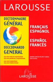 Cover of: Dictionnaire Général : Espagnol/français, français/espagnol