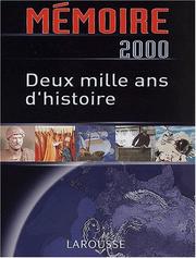 Cover of: Mémoire 2000 by Nadeije Laneyrie-Dagen