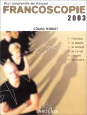 Cover of: Francoscopie 2003
