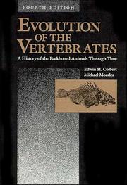 Cover of: Evolution of the vertebrates by Edwin Harris Colbert