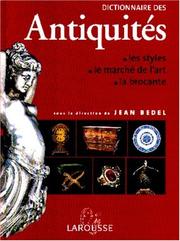 Cover of: Dictionnaire des antiquités
