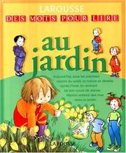 Cover of: Au Jardin by Larousse