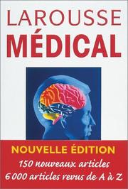 Cover of: Larousse Médical, édition 2003 by Yves Morin
