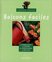 Cover of: Balcons faciles