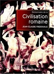 Cover of: Dictionnaire de la civilisation romaine