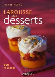 Cover of Larouse des Desserts