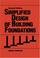 Cover of: Simplified design of building foundations