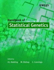 Cover of: Handbook of Statistical Genetics by 