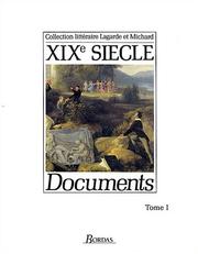 Cover of: Documents  by Lagarde
