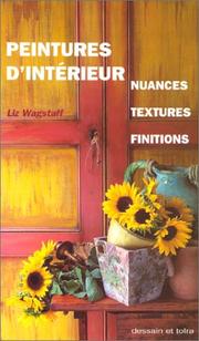 Cover of: Peintures d'intérieur