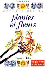 Cover of: Plantes & fleurs : motifs d'art populaire