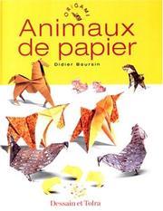 Cover of: Animaux de papier