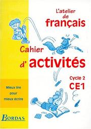 Cover of: Atelier de français, CE1