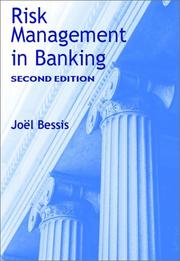 Cover of: Risk Management in Banking, 2nd Edition by Joël Bessis