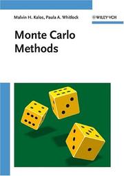 Cover of: Monte Carlo methods by Malvin H. Kalos