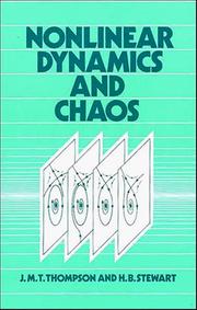 Cover of: Nonlinear dynamics and chaos: geometrical methods for engineers and scientists