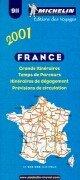 Cover of: Michelin 2001 France: Route Planning (Michelin Country Maps)