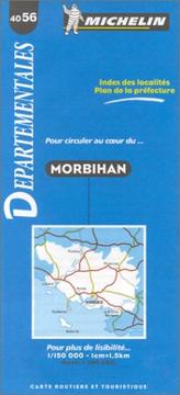Cover of: Michelin France Morbihan #4056 | Michelin Travel Publications