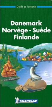 Michelin THE GREEN GUIDE Danemark Norvege Suede Finlande by Michelin Travel Publications