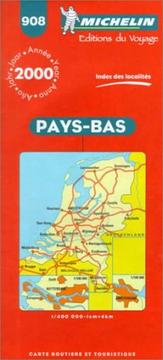 Cover of: Michelin Netherlands Map No. 908