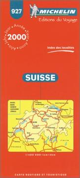 Cover of: Michelin Switzerland Map No. 927 | Michelin Staff