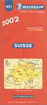 Cover of: Michelin Switzerland Map No. 927, 5e by 