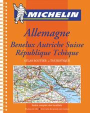 Cover of: Atlas routiers : Allemagne - AutricheÂ, NÂ° 20462 (petit format spirale)